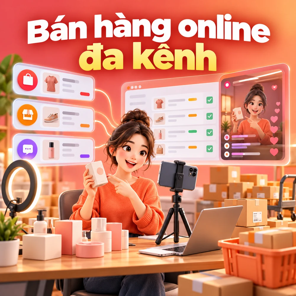 TUHA – Quản lý và vận hành bán hàng online đa kênh – TUHA