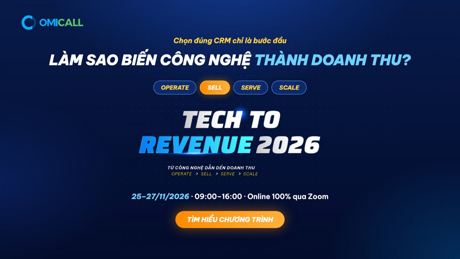 Tech to Revenue 2026 – Từ công nghệ dẫn đến doanh thu, trụ cột SELL
